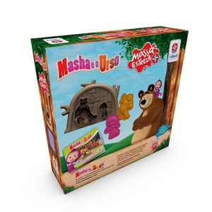 Livro Masha e o Urso Super Massa - Estrela