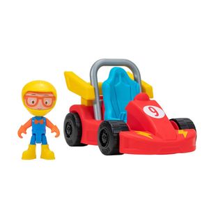 Carrinho Pull Back Blippi Go Kart Racer - Candide