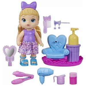 Boneca Baby Alive Sudsy Styling Cabelos Loiros - Hasbro