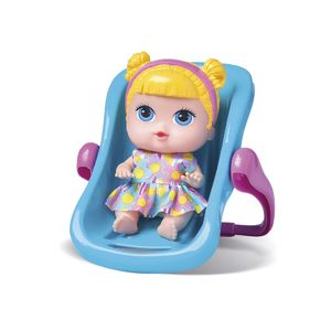 Boneca Babys Collection Mini Bebê Conforto - Super Toys