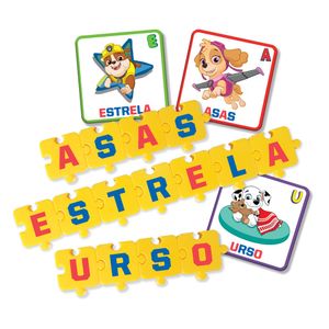 Monta Palavras Alfabeto Patrulha Canina - Elka