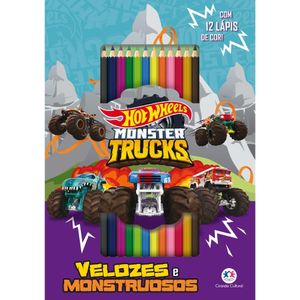 Livro Hot Wheels Velozes e Monstruosos - Ciranda Cultural