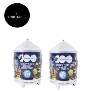 Kit com 2 Looney Tunes Colecionáveis Surpresa Warner 100 anos - Fun Divirta-se - Barão