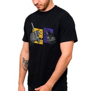 Camiseta Masters Of The Universe Preto GG - Fun Divirta-se