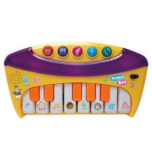 Mundo Bita Teclado Infantil - Fun Divirta-se