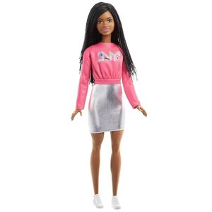 Barbie Acampamento Brooklyn Saia Metalizada - Mattel
