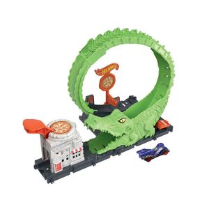 Hot Wheels City Pista Nemesis Crocodilo - Mattel