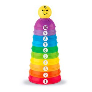 Fisher-Price Potinhos Empilhar Brilliant Basics - Mattel