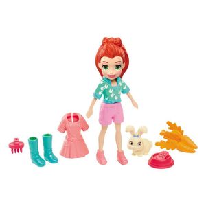 Polly Pocket Lila com Bichinho - Mattel