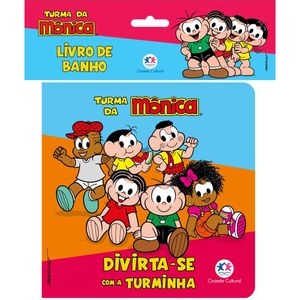 Livro Banho Divirta-se com a Turminha - Ciranda Cultural