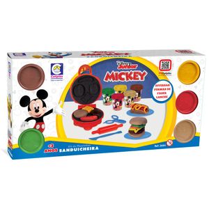 Kit Massinha Mickey Sanduicheira - Cotiplás