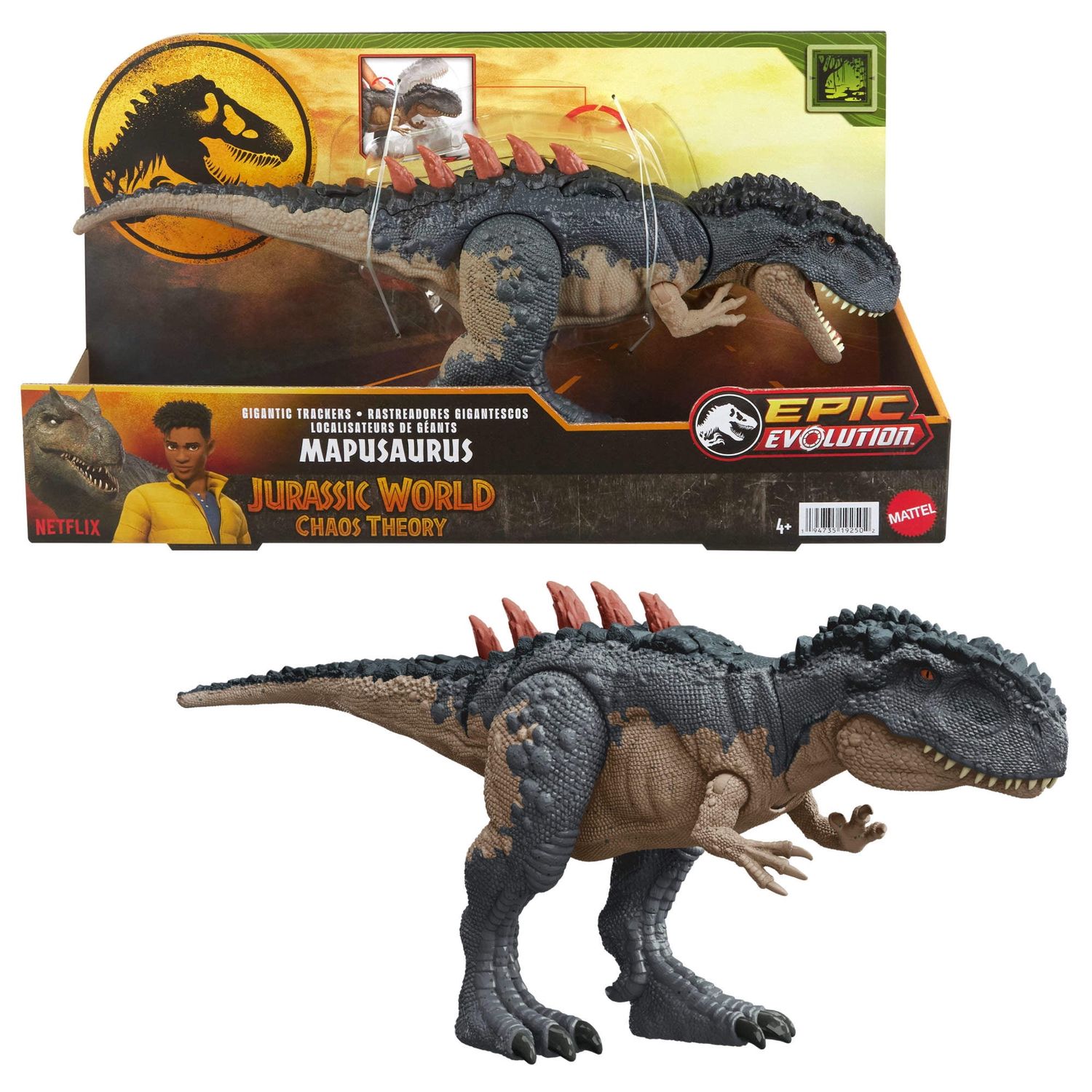 Boneco - Mapusaurus - Jurassic World MATTEL