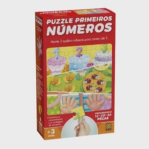 Quebra-Cabeça Primeiros Números - Grow