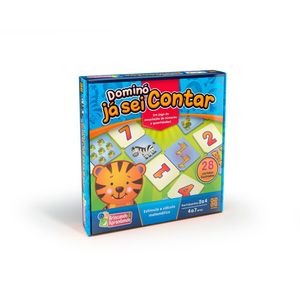 Jogo Dominó Já Sei Contar - Grow